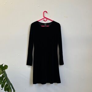 Teddi Black Long Sleeve Dress